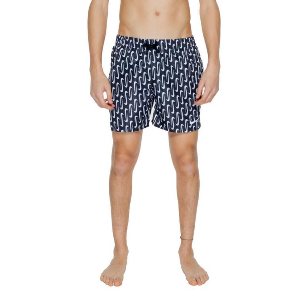 Nike Swim Swim Trunks AllOver Print Men Black Swimwear